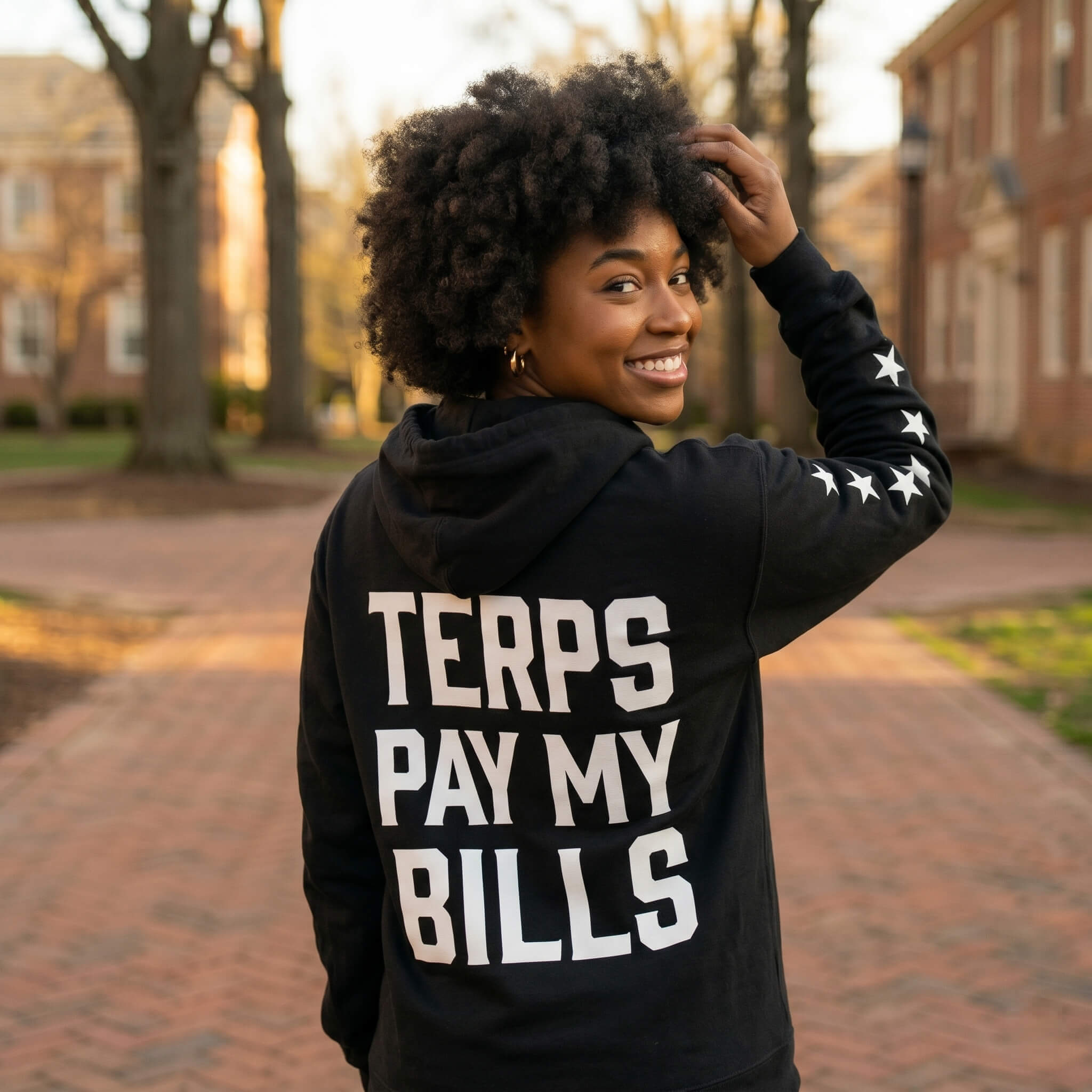 8PG Terps Pay My Bills Hoodie view 8 of 8